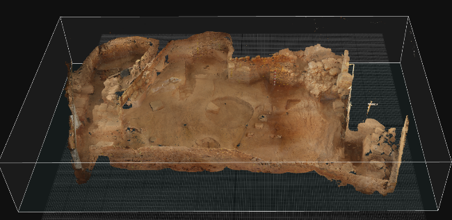 Αποτύπωση προϊστορικής ανασκαφής στο λόφο Καστελλίου Χανίων